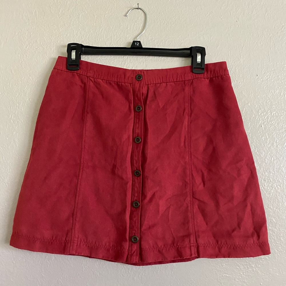Hollister suede skater skirt
